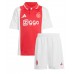 Ajax Brian Brobbey #9 Dětské Domácí Dres 2024-25 Krátký Rukáv (+ trenýrky)