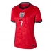 Anglie Bukayo Saka #7 Dámské Venkovní Dres MS 2026 Krátký Rukáv