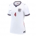 Anglie Declan Rice #4 Dámské Domácí Dres MS 2026 Krátký Rukáv