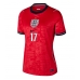 Anglie Morgan Rogers #17 Dámské Venkovní Dres MS 2026 Krátký Rukáv