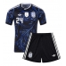 Argentina Enzo Fernandez #24 Dětské Venkovní Dres MS 2026 Krátký Rukáv (+ trenýrky)