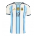 Argentina Giuliano Simeone #17 Domácí Dres MS 2026 Krátký Rukáv