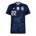 Argentina Lautaro Martinez #22 Dámské Venkovní Dres MS 2026 Krátký Rukáv