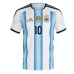 Argentina Lionel Messi #10 Domácí Dres MS 2026 Krátký Rukáv