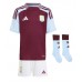 Aston Villa Emiliano Buendia #10 Dětské Domácí Dres 2024-25 Krátký Rukáv (+ trenýrky)