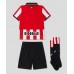 Athletic Bilbao Dětské Domácí Dres 2025-26 Krátký Rukáv (+ trenýrky)
