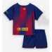 Barcelona Dětské Domácí Dres 2025-26 Krátký Rukáv (+ trenýrky)