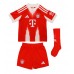 Bayern Munich Konrad Laimer #27 Dětské Domácí Dres 2025-26 Krátký Rukáv (+ trenýrky)