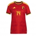 Belgie Dodi Lukebakio #14 Dámské Domácí Dres MS 2026 Krátký Rukáv