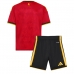 Belgie Dětské Domácí Dres MS 2026 Krátký Rukáv (+ trenýrky)