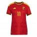 Belgie Jeremy Doku #11 Dámské Domácí Dres MS 2026 Krátký Rukáv