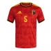 Belgie Maxim De Cuyper #5 Domácí Dres MS 2026 Krátký Rukáv