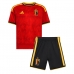 Belgie Maxim De Cuyper #5 Dětské Domácí Dres MS 2026 Krátký Rukáv (+ trenýrky)