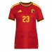 Belgie Michy Batshuayi #23 Dámské Domácí Dres MS 2026 Krátký Rukáv