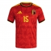 Belgie Thomas Meunier #15 Domácí Dres MS 2026 Krátký Rukáv