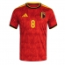 Belgie Youri Tielemans #8 Domácí Dres MS 2026 Krátký Rukáv
