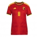 Belgie Youri Tielemans #8 Dámské Domácí Dres MS 2026 Krátký Rukáv