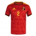 Belgie Zeno Debast #2 Domácí Dres MS 2026 Krátký Rukáv