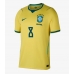 Brazílie Bruno Guimaraes #8 Domácí Dres MS 2026 Krátký Rukáv