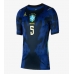 Brazílie Casemiro #5 Dámské Venkovní Dres MS 2026 Krátký Rukáv