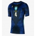 Brazílie Marquinhos #4 Dámské Venkovní Dres MS 2026 Krátký Rukáv
