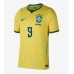 Brazílie Matheus Cunha #9 Domácí Dres MS 2026 Krátký Rukáv