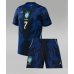 Brazílie Vinicius Junior #7 Dětské Venkovní Dres MS 2026 Krátký Rukáv (+ trenýrky)