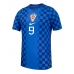 Chorvatsko Andrej Kramaric #9 Venkovní Dres MS 2026 Krátký Rukáv