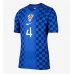 Chorvatsko Josko Gvardiol #4 Venkovní Dres MS 2026 Krátký Rukáv