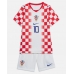 Chorvatsko Luka Modric #10 Dětské Domácí Dres MS 2026 Krátký Rukáv (+ trenýrky)