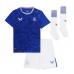 Everton Dominic Calvert-Lewin #9 Dětské Domácí Dres 2024-25 Krátký Rukáv (+ trenýrky)