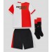 Feyenoord Dětské Domácí Dres 2025-26 Krátký Rukáv (+ trenýrky)