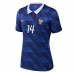Francie Adrien Rabiot #14 Dámské Domácí Dres MS 2026 Krátký Rukáv