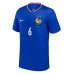 Francie Eduardo Camavinga #6 Domácí Dres ME 2024 Krátký Rukáv