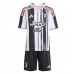 Juventus Pierre Kalulu #15 Dětské Domácí Dres 2025-26 Krátký Rukáv (+ trenýrky)