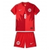 Kanada Ismael Kone #8 Dětské Domácí Dres MS 2026 Krátký Rukáv (+ trenýrky)