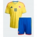 Kolumbie James Rodriguez #10 Dětské Domácí Dres MS 2026 Krátký Rukáv (+ trenýrky)