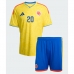 Kolumbie Juan Fernando Quintero #20 Dětské Domácí Dres MS 2026 Krátký Rukáv (+ trenýrky)