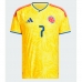 Kolumbie Luis Diaz #7 Domácí Dres MS 2026 Krátký Rukáv