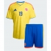 Kolumbie Rafael Santos Borre #19 Dětské Domácí Dres MS 2026 Krátký Rukáv (+ trenýrky)