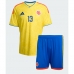 Kolumbie Yerry Mina #13 Dětské Domácí Dres MS 2026 Krátký Rukáv (+ trenýrky)