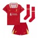Liverpool Alexis Mac Allister #10 Dětské Domácí Dres 2024-25 Krátký Rukáv (+ trenýrky)