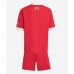 Liverpool Dětské Domácí Dres 2025-26 Krátký Rukáv (+ trenýrky)