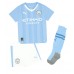 Manchester City Bernardo Silva #20 Dětské Domácí Dres 2023-24 Krátký Rukáv (+ trenýrky)