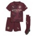 Manchester City Oscar Bobb #52 Dětské Alternativní Dres 2024-25 Krátký Rukáv (+ trenýrky)