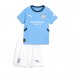 Manchester City Ruben Dias #3 Dětské Domácí Dres 2024-25 Krátký Rukáv (+ trenýrky)