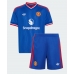 Manchester United Manuel Ugarte #25 Dětské Venkovní Dres 2026-27 Krátký Rukáv (+ trenýrky)