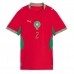 Maroko Achraf Hakimi #2 Dámské Domácí Dres MS 2026 Krátký Rukáv