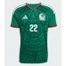 Mexiko Armando Gonzalez #14 Domácí Dres MS 2026 Krátký Rukáv