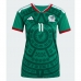 Mexiko Santiago Gimenez #11 Dámské Domácí Dres MS 2026 Krátký Rukáv